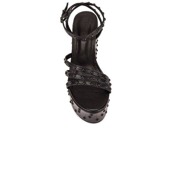 NEW Size 8 Schutz Anne Wedge Platform in Black REVOLVE MSRP $138 - Picture 4 of 10